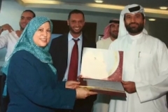 تكريم المهندس ناصر سعيد – رئيس لجنة قطار دبي - 2005